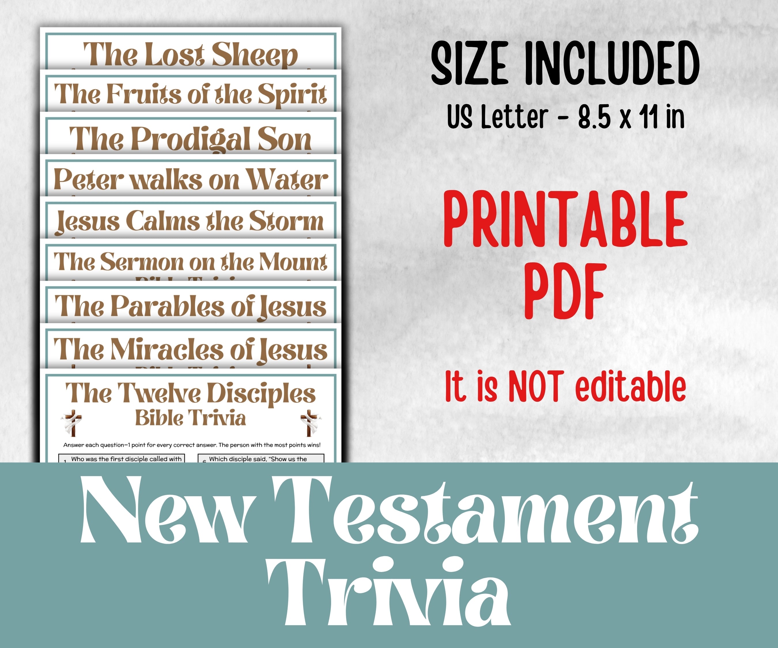 New Testament Trivia Bundle