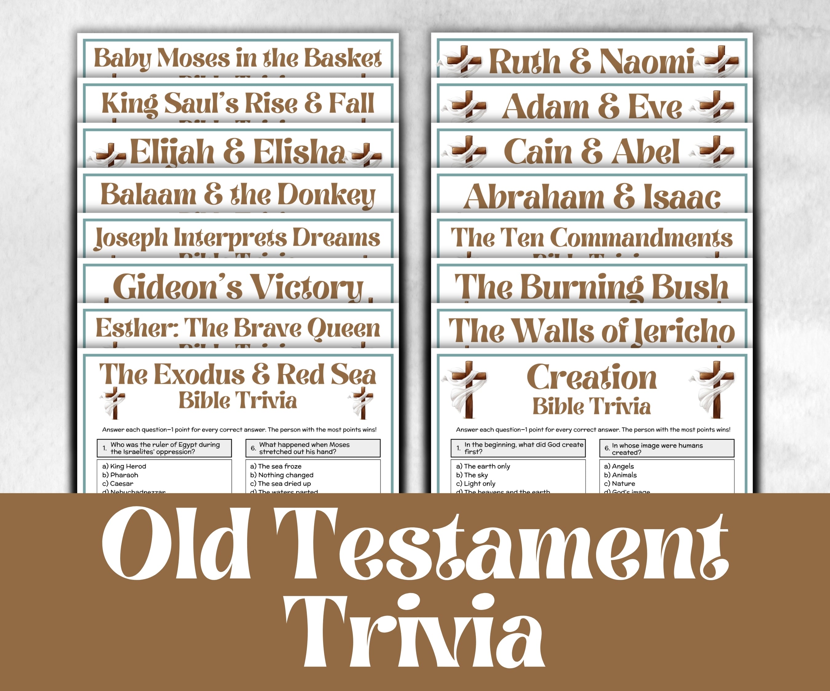 Old Testament Trivia Bundle