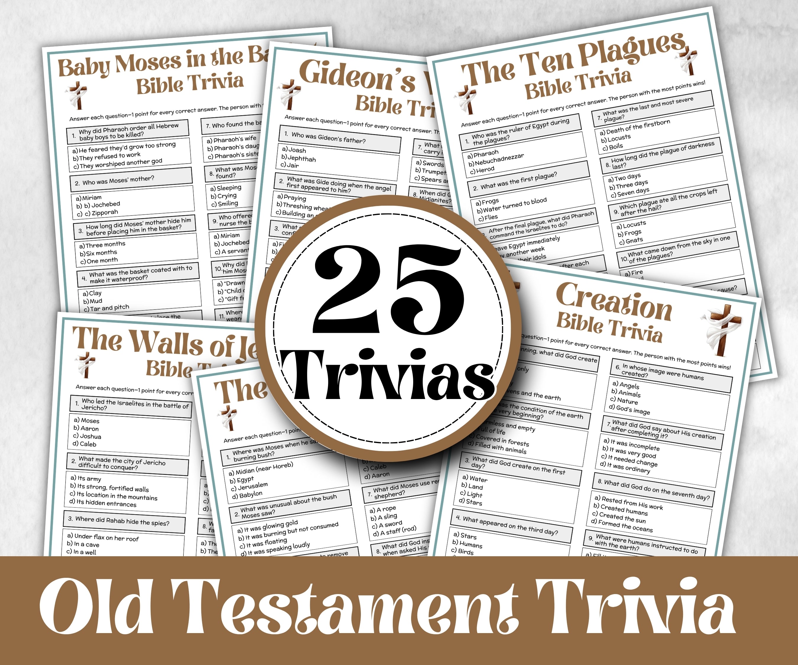 Old Testament Trivia Bundle