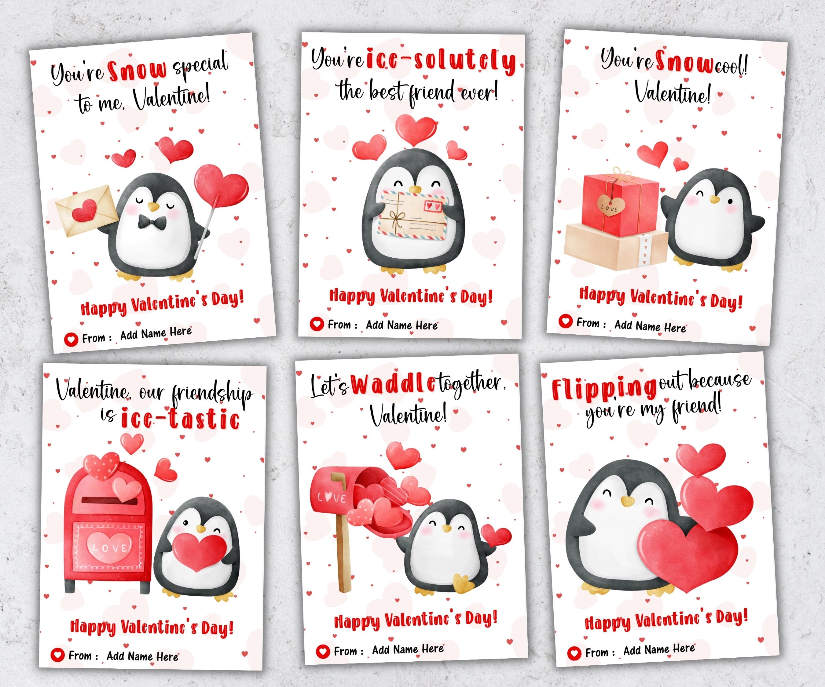 Printable School Valentines – The Hustling Cat Lady