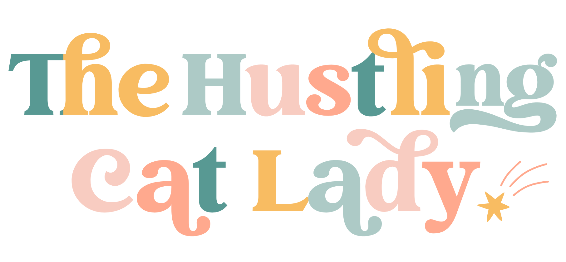 The Hustling Cat Lady logo