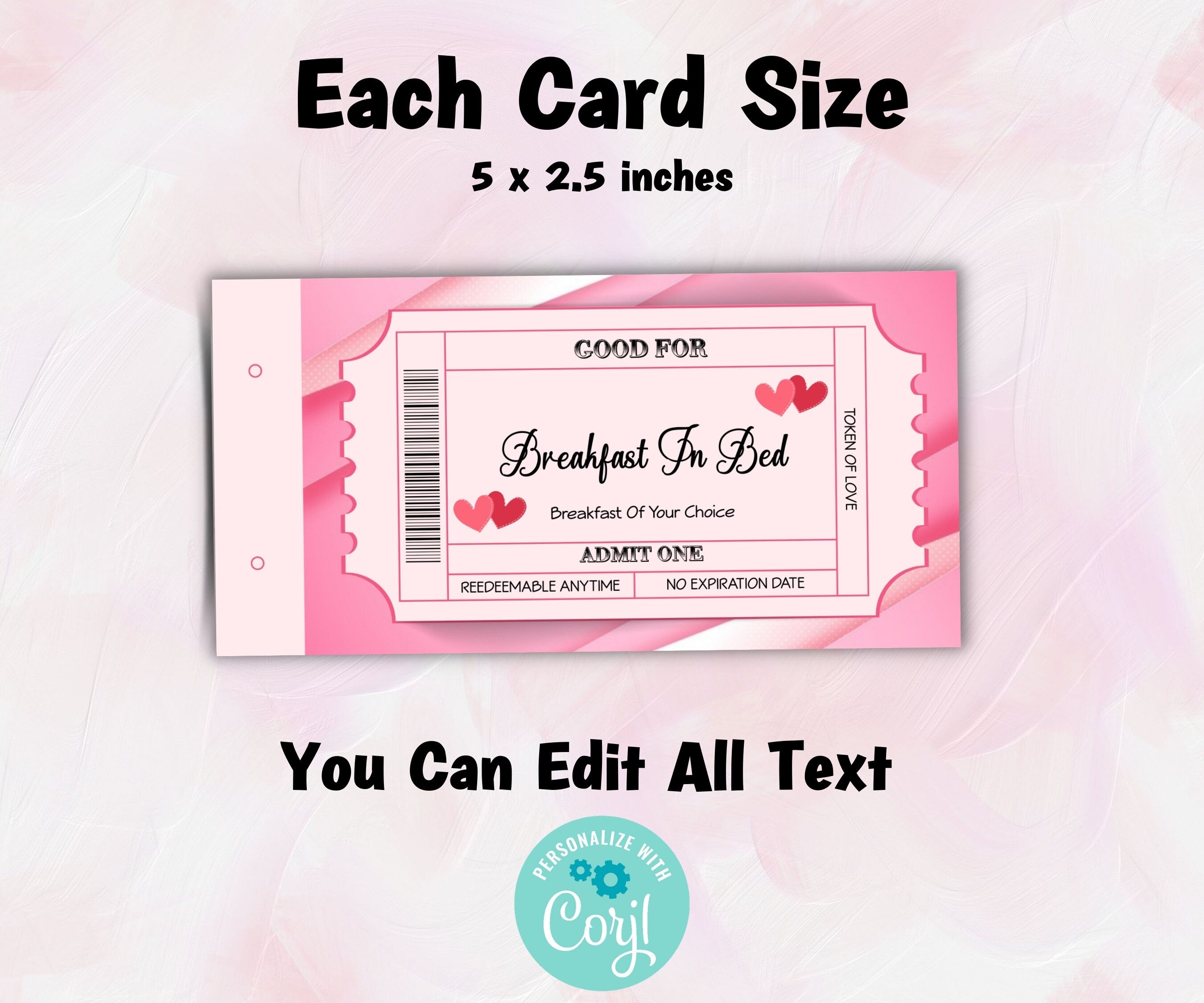 Valentine Coupon Book | Valentine'S Day Gift | Printable Coupon Book | Printable Valentines Coupons | Love Coupons | Gifts For Her I For Kid