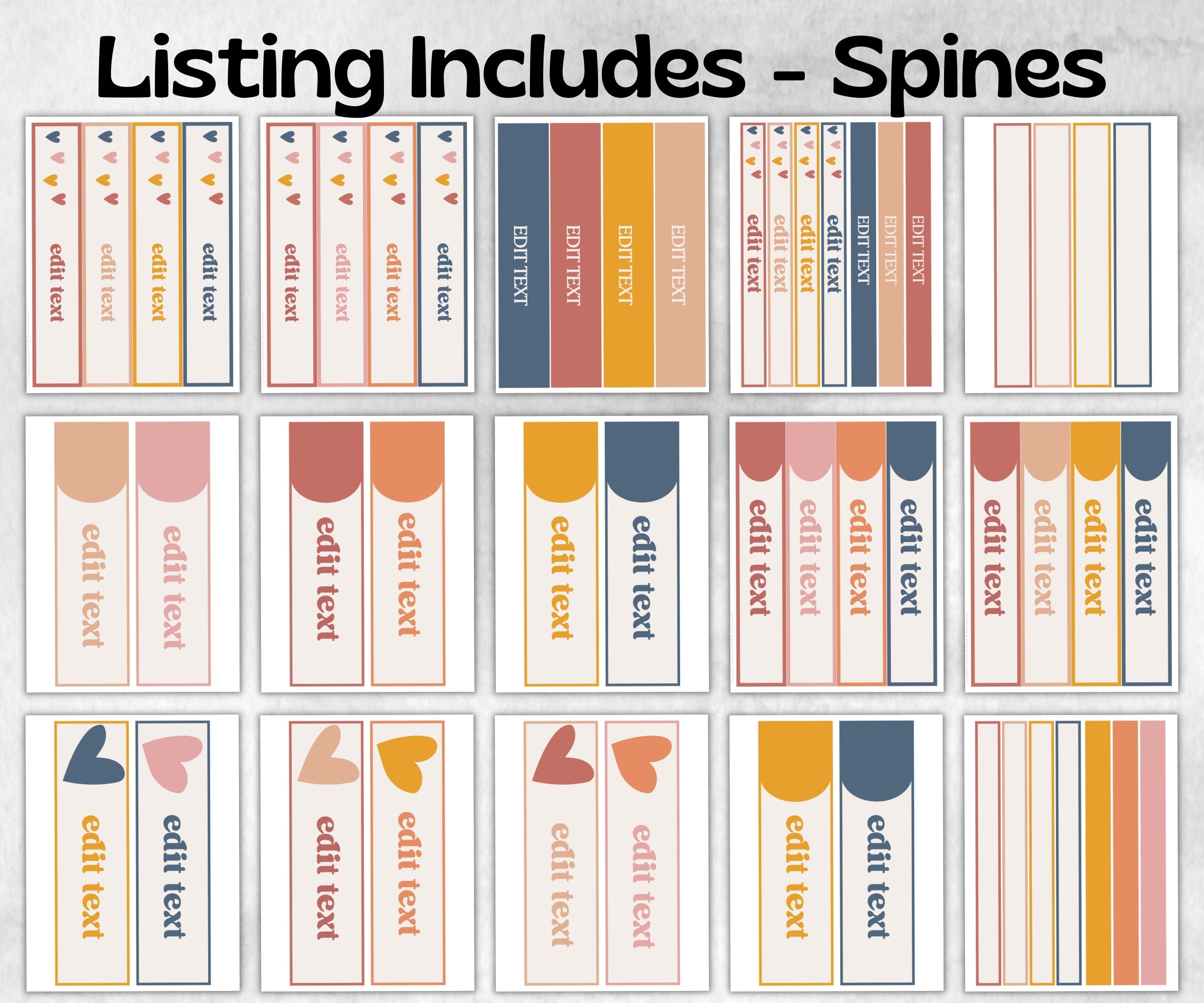 Editable Binder covers and spines, classroom Teacher binders and folder covers, teacher resources, organized classroom, elementary classroom