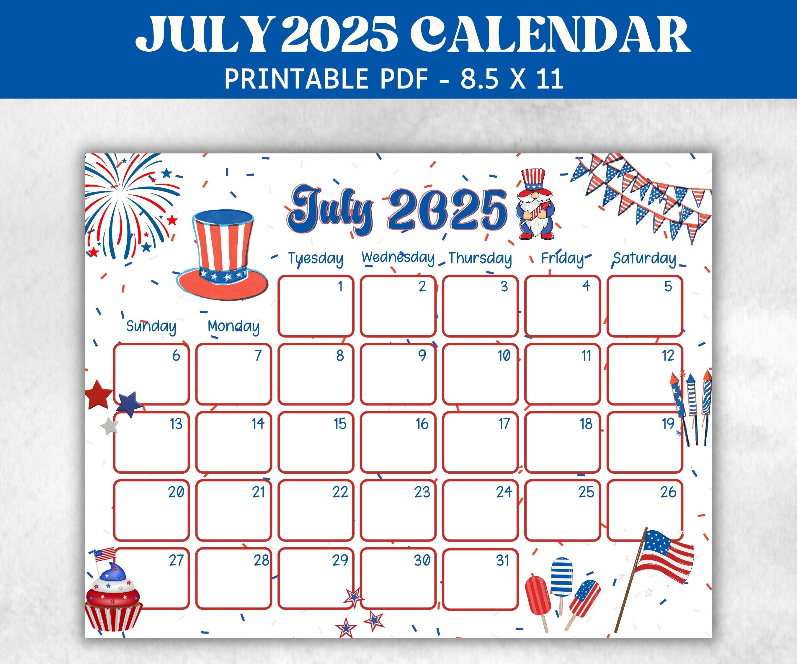 Kids July 2025 Calendar Printable 2025 Calendar Homeschool Preschool kids-july-2025-calendar-printable-2025-calendar-homeschool-preschool