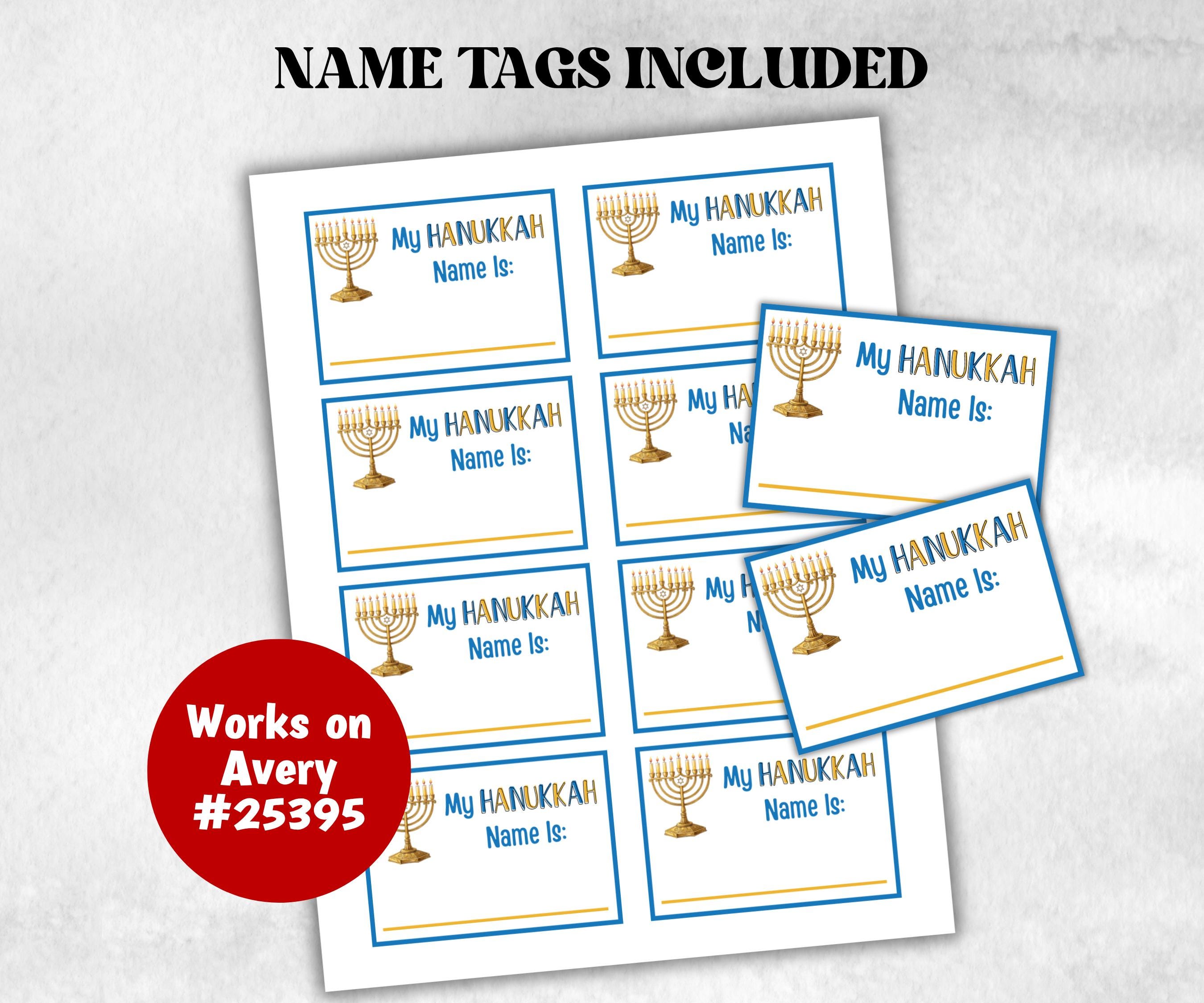 Whats Your Hanukkah Name, Personalized Holiday Fun game, Unique Gifts, Name Generator, Festive Decor, creative printable, unique party game-Sports Printables -TheHustlingCatLady-Party Games
