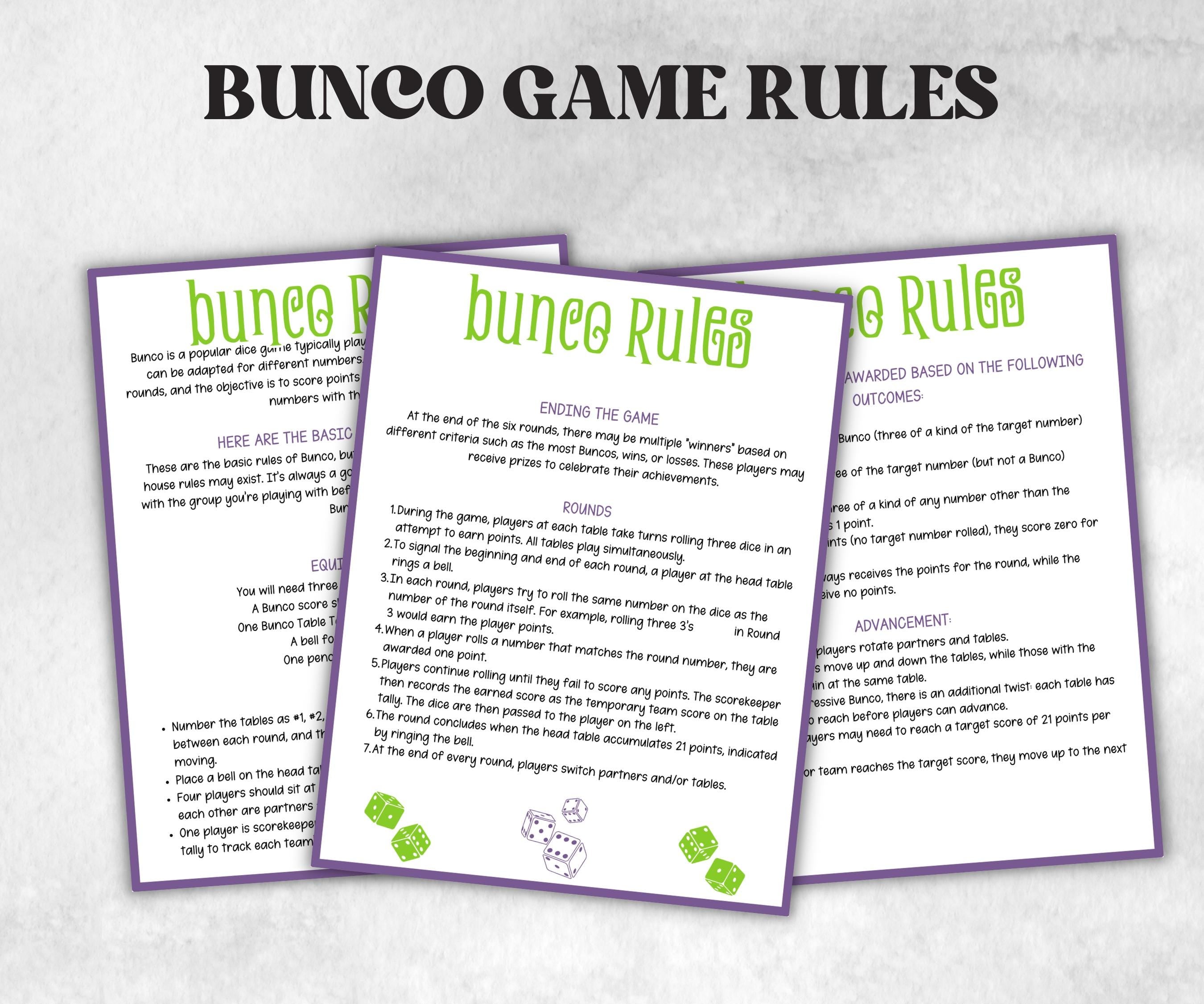 Printable Witches Bunco Score Sheet, Halloween Bunco Invitation, Bunco Game, Tally Sheet, bunco score cards, Witchy bunco night, Bunco Night-Halloween Printables -TheHustlingCatLady-Party Games