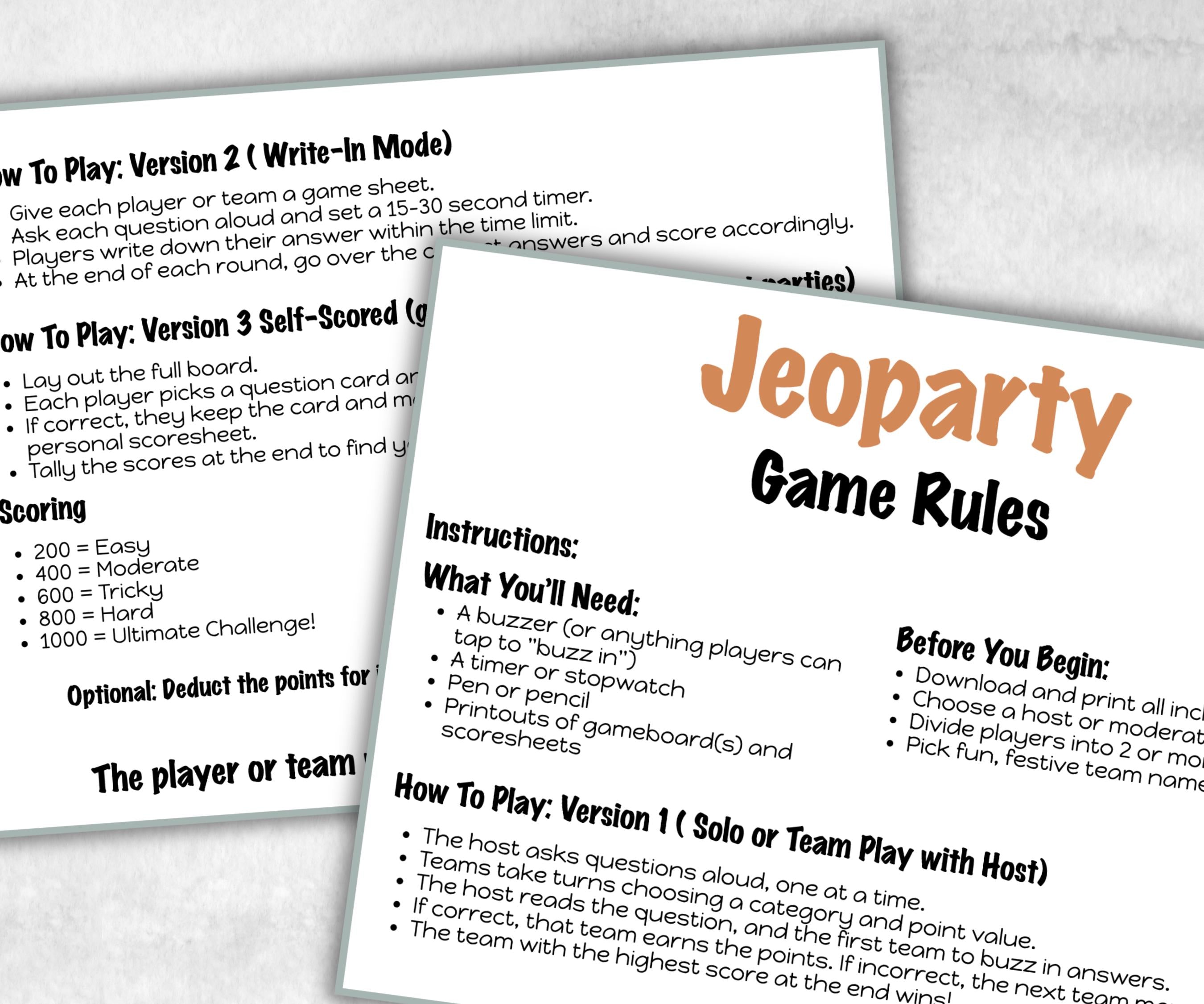 Christian Nativity Jeoparty, Bible Study, Bible Jeoparty For Adult And Teen, Bible Friendly Family Feud, Bible Family Feud, Youth Group Game-Christmas -TheHustlingCatLady-Party Games