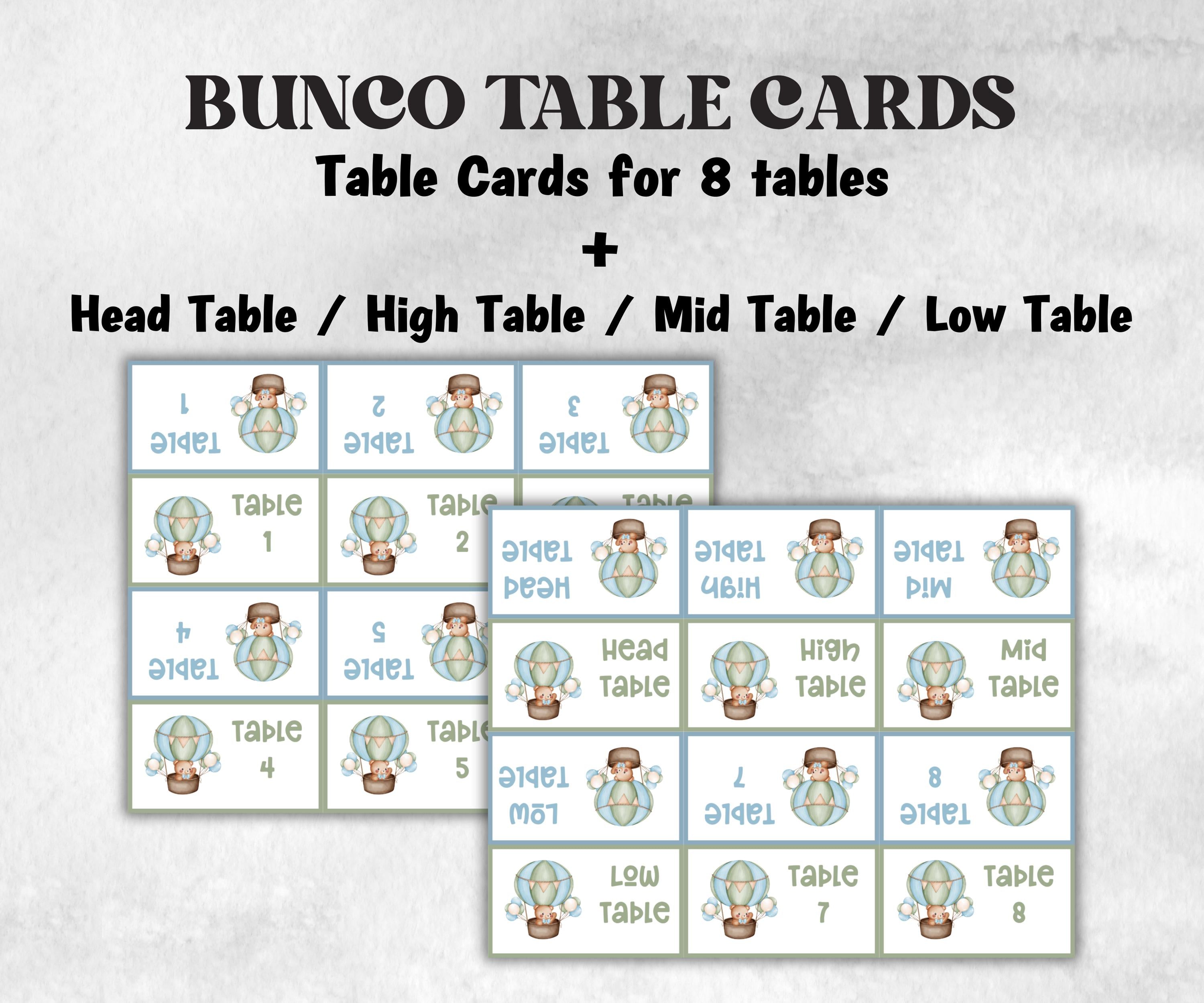 Baby shower Bunco, Baby shower Party ideas, Printable Party Favors, Score Sheet, Ghost player, Tally Sheets, Shower Gift, Family reunion- -TheHustlingCatLady-Party Games