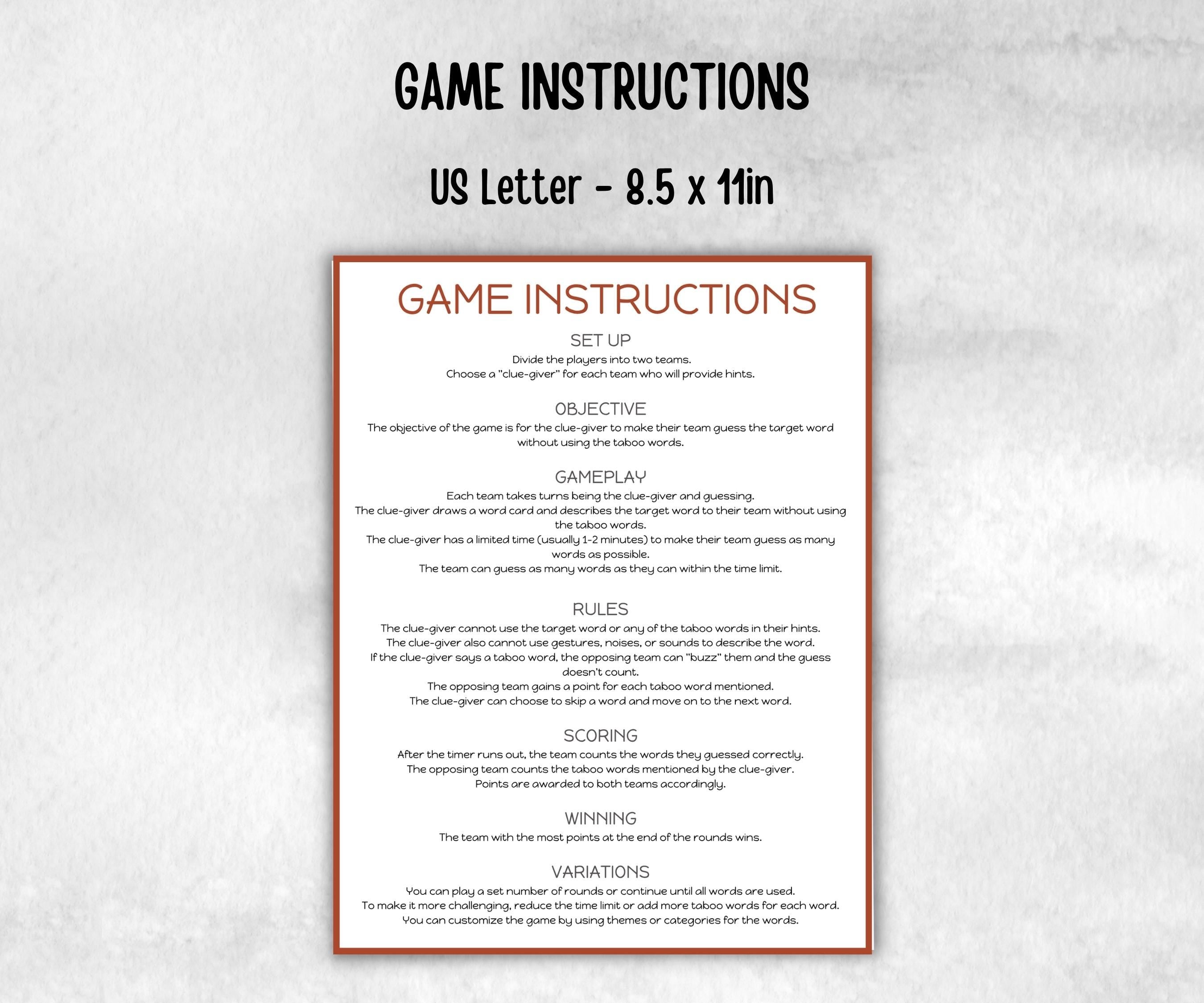 Office Edition Forbidden Words, Word Ban, Office Teambuilding, Coworker Birthday, Retirement Party, Welcome Party, Office Group Party Game