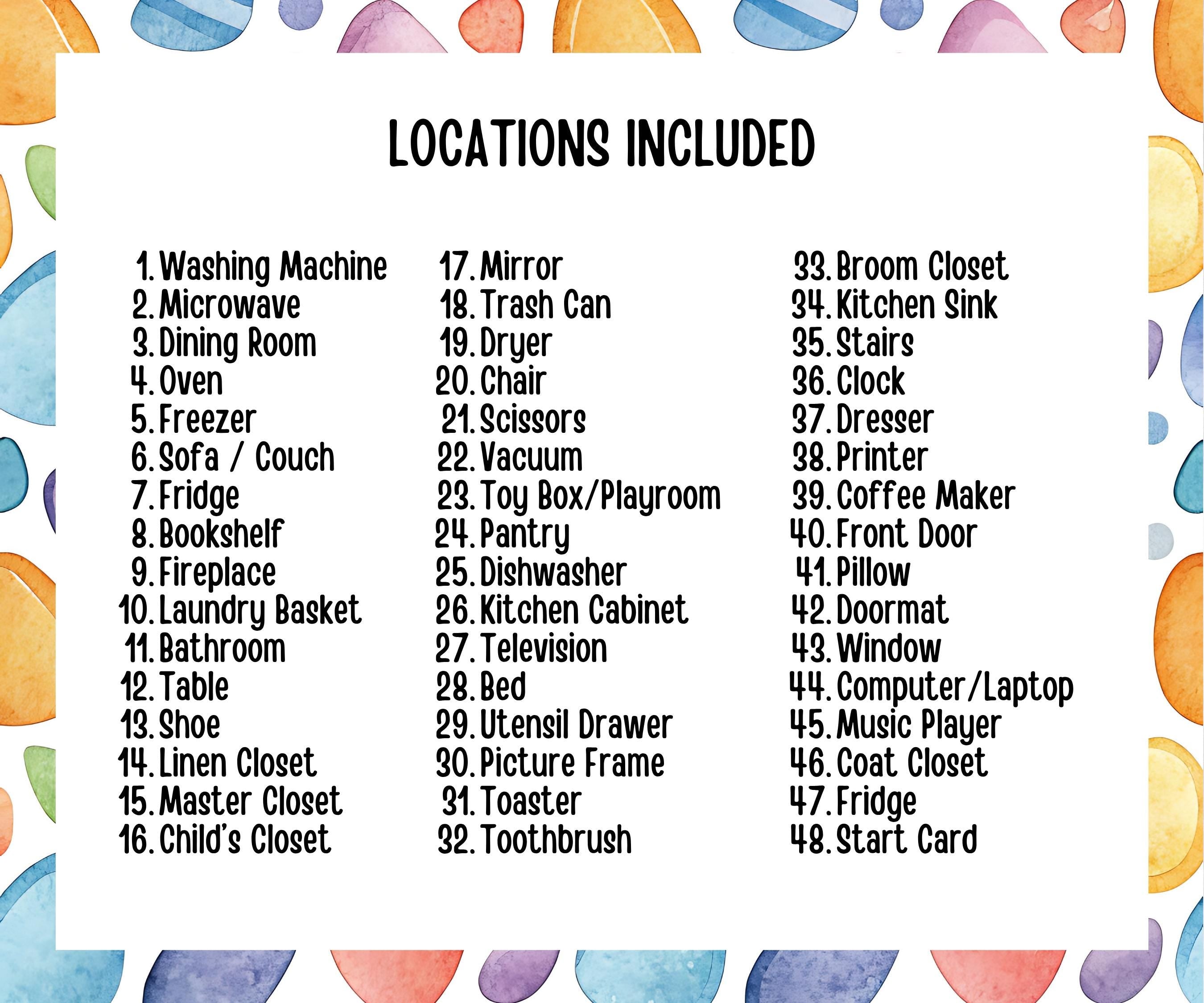 Birthday Scavenger Hunt for Teen Tweens, Boy Girl Birthday, Indoor game for older kid, milestone birthday gift, tricky treasure hunt, 48 Clu