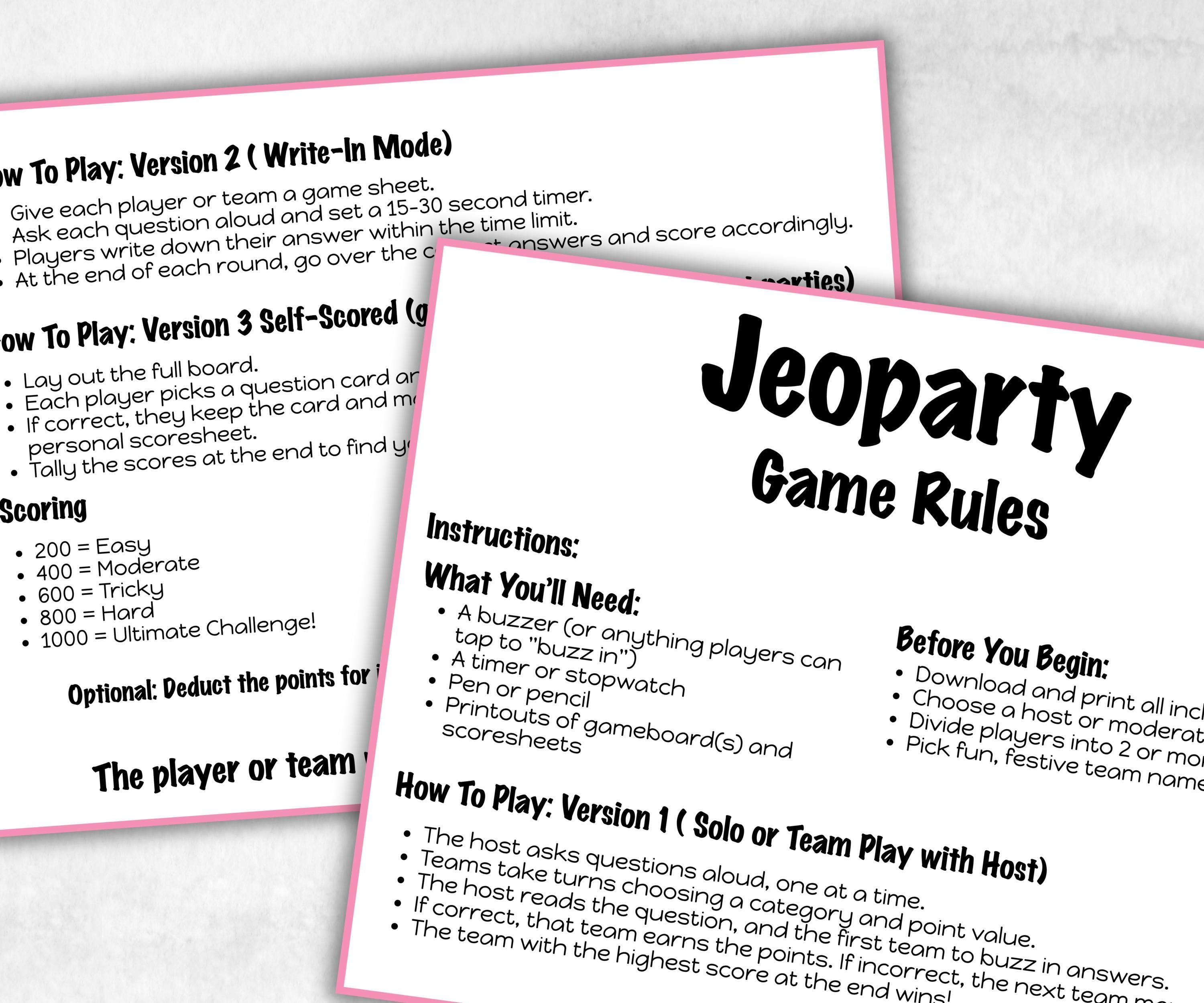 Ladies Night Jeoparty, think fast word game, think quick, galentines, hen party, womens day, bff girlfriend, printable feud, Feud Cards