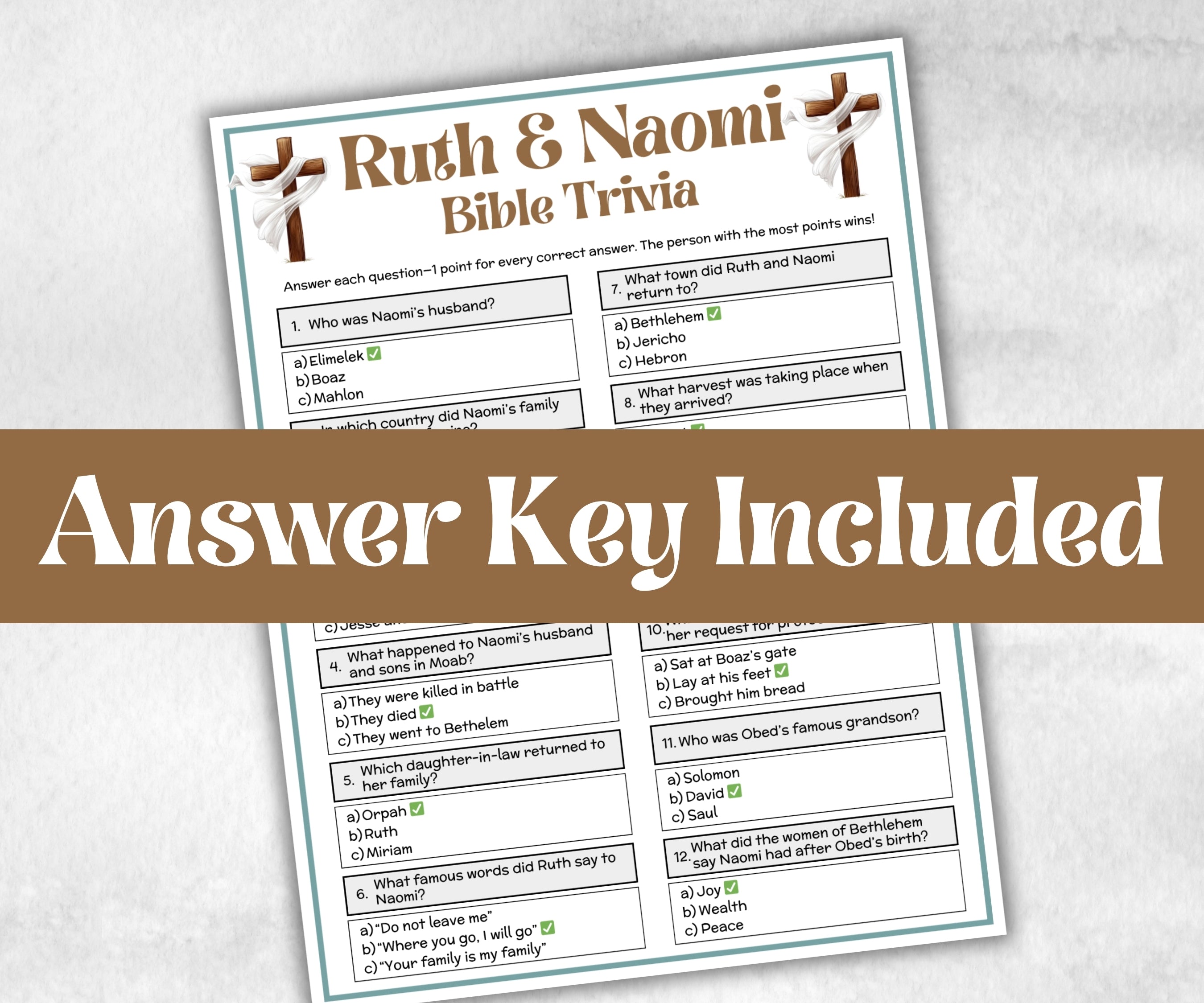 Old Testament Trivia Bundle