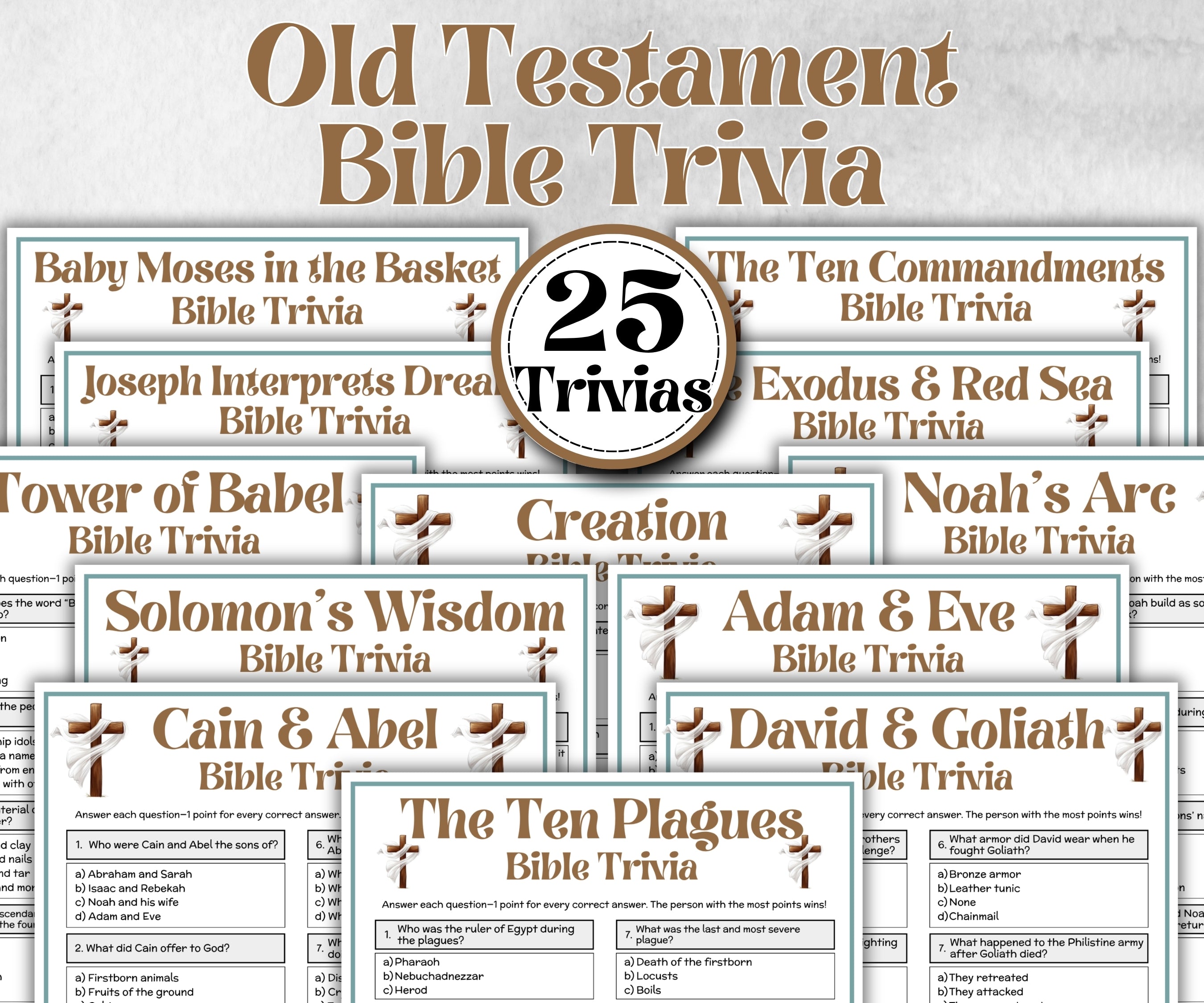 Old Testament Trivia Bundle