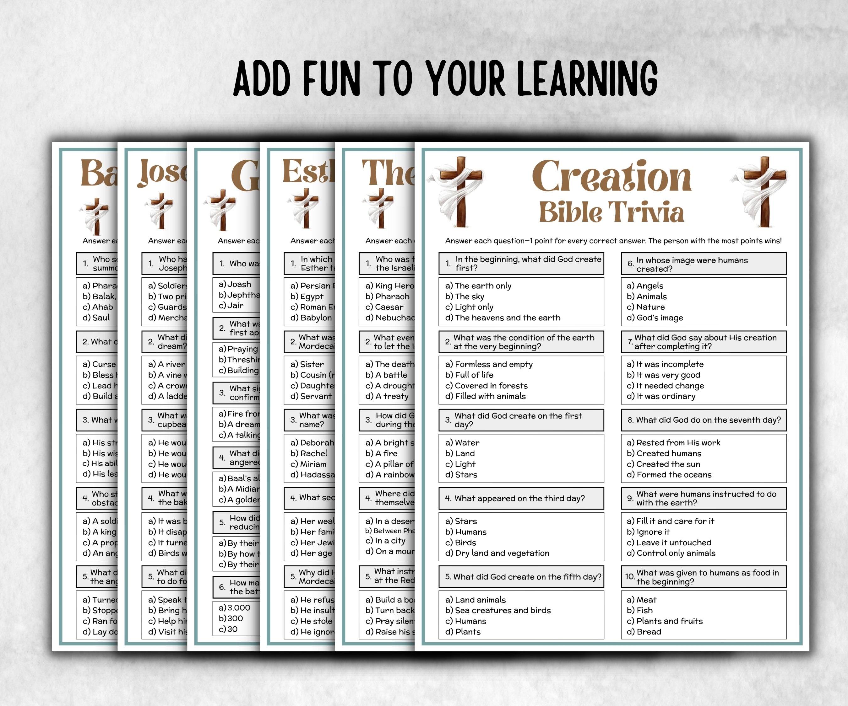Old Testament Trivia Bundle