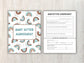 Babysitter Guide I Babysitter Planner I Nanny Guide I Babysitter info sheet I Printable babysitter notes I In case of Emergency