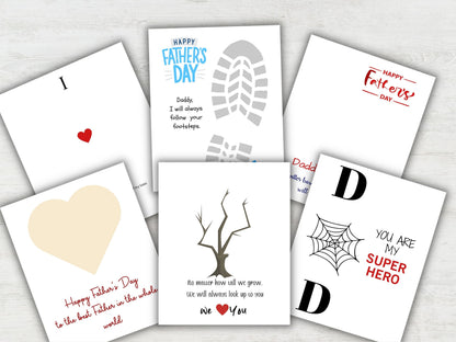 Fathers Day Handprint art-Mother&#39;s/Father&#39;sDay -TheHustlingCatLady-Digital Prints