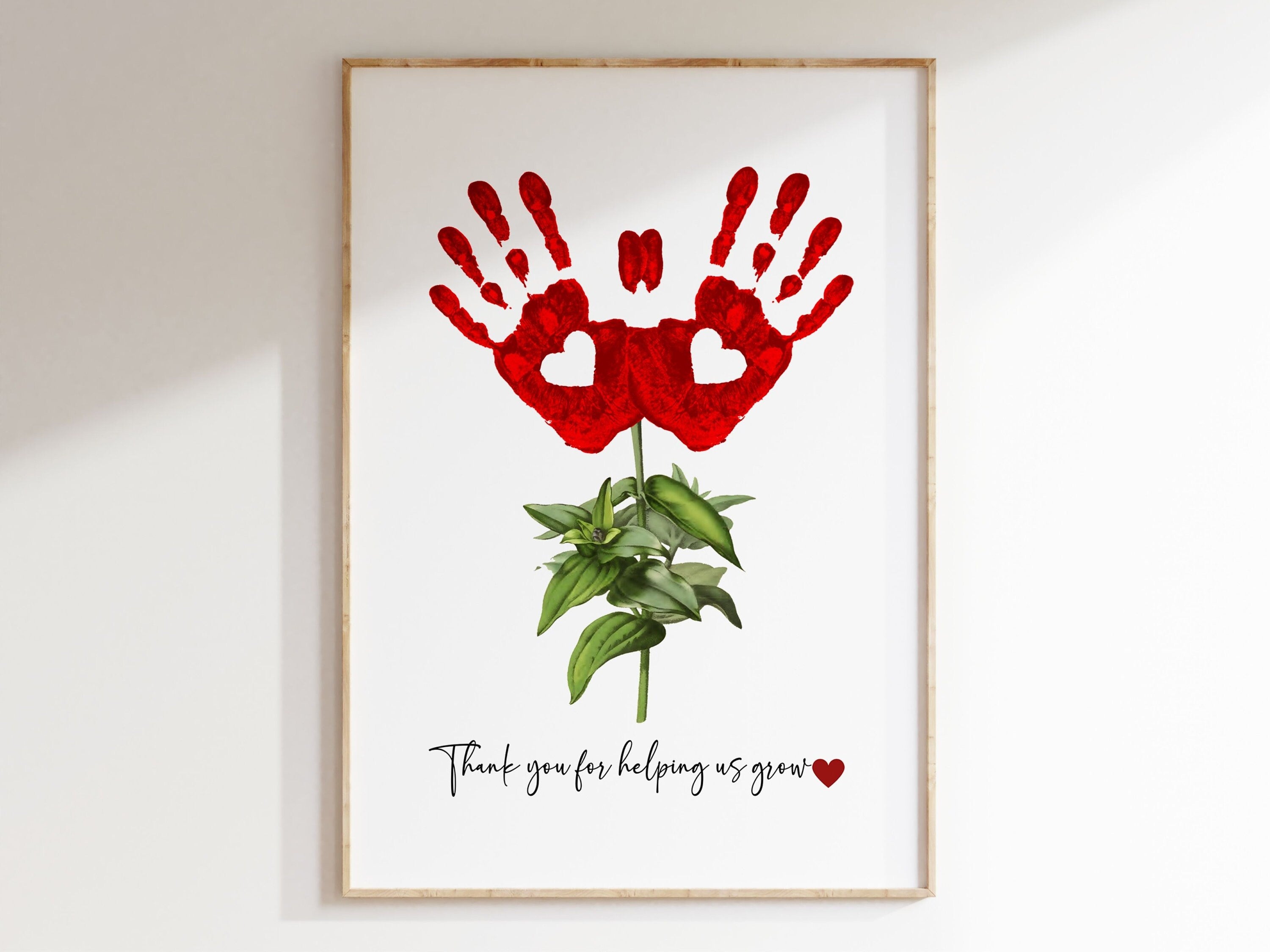 Handprint Art | Mother'S Day Craft I Gift For Mom | Printable Preschool Craft | Happy Mother'S Day | Mother'S Day Handprint | bouquet