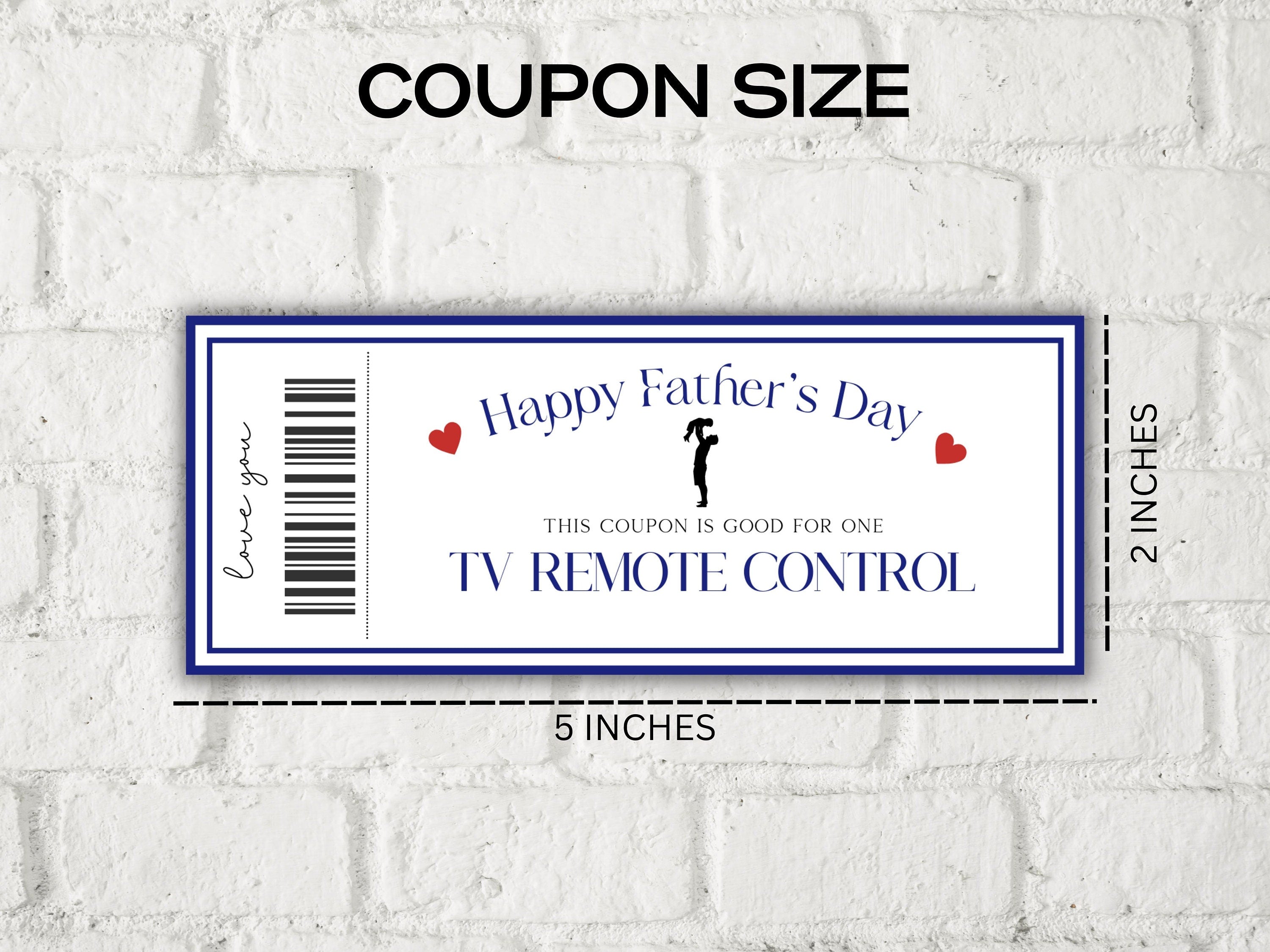 Father's Day Coupons I Printable Coupons I Daddy Coupon Book I Gift for Dad I Gift for Daddy I personalized father I Last minute gift 003-Mother&#39;s/Father&#39;sDay -TheHustlingCatLady-Templates