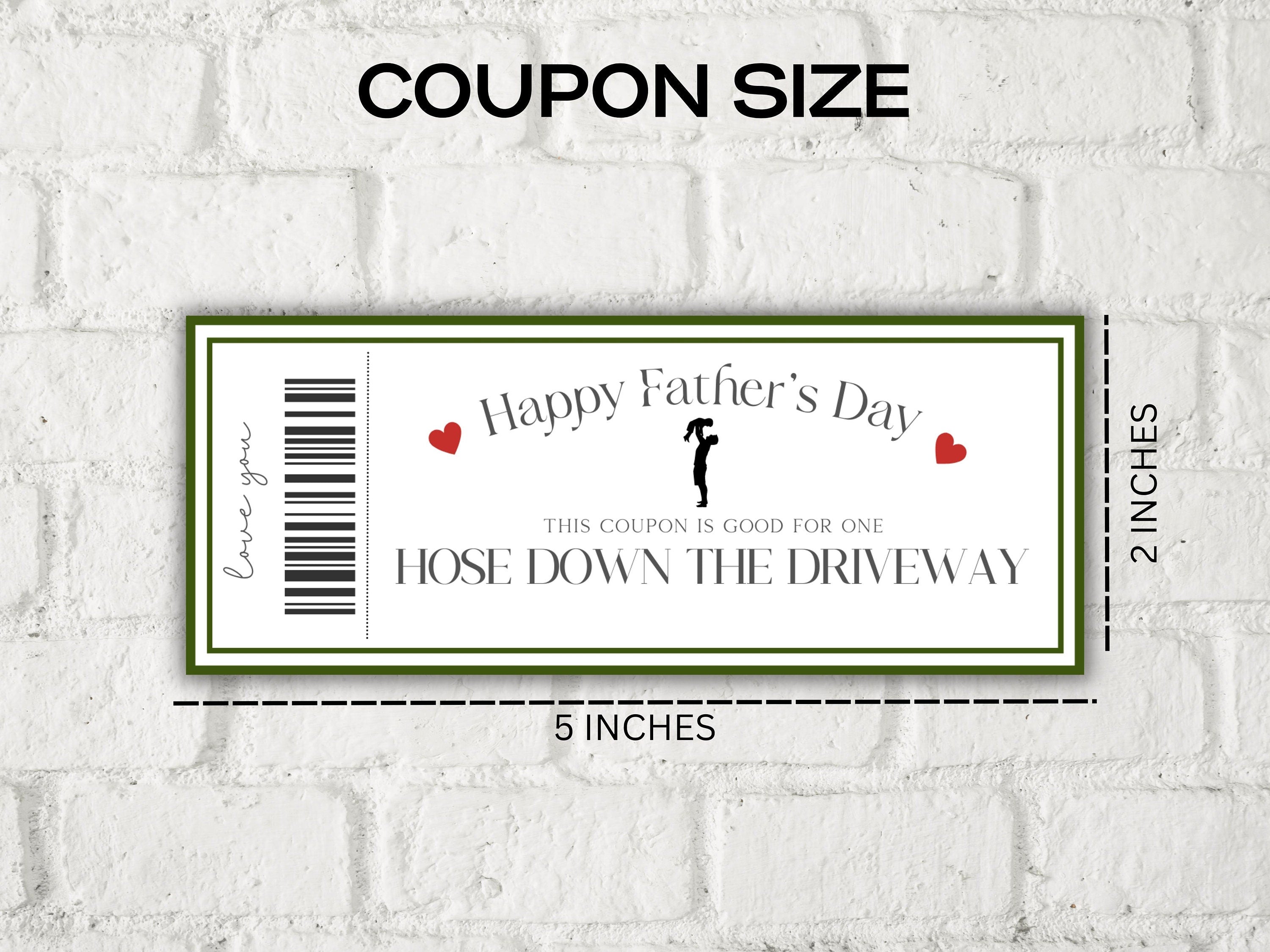 Father's Day Coupons I Printable Coupons I Daddy Coupon Book I Gift for Dad I Gift for Daddy I personalized father I Last minute gift 003-Mother&#39;s/Father&#39;sDay -TheHustlingCatLady-Templates