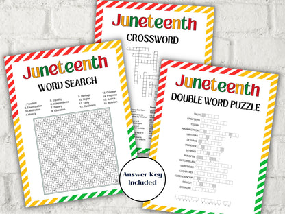 Juneteenth Games Bundle I Juneteenth Activities I African American History I Juneteenth School Game I Juneteenth Trivia I Juneteenth Quiz