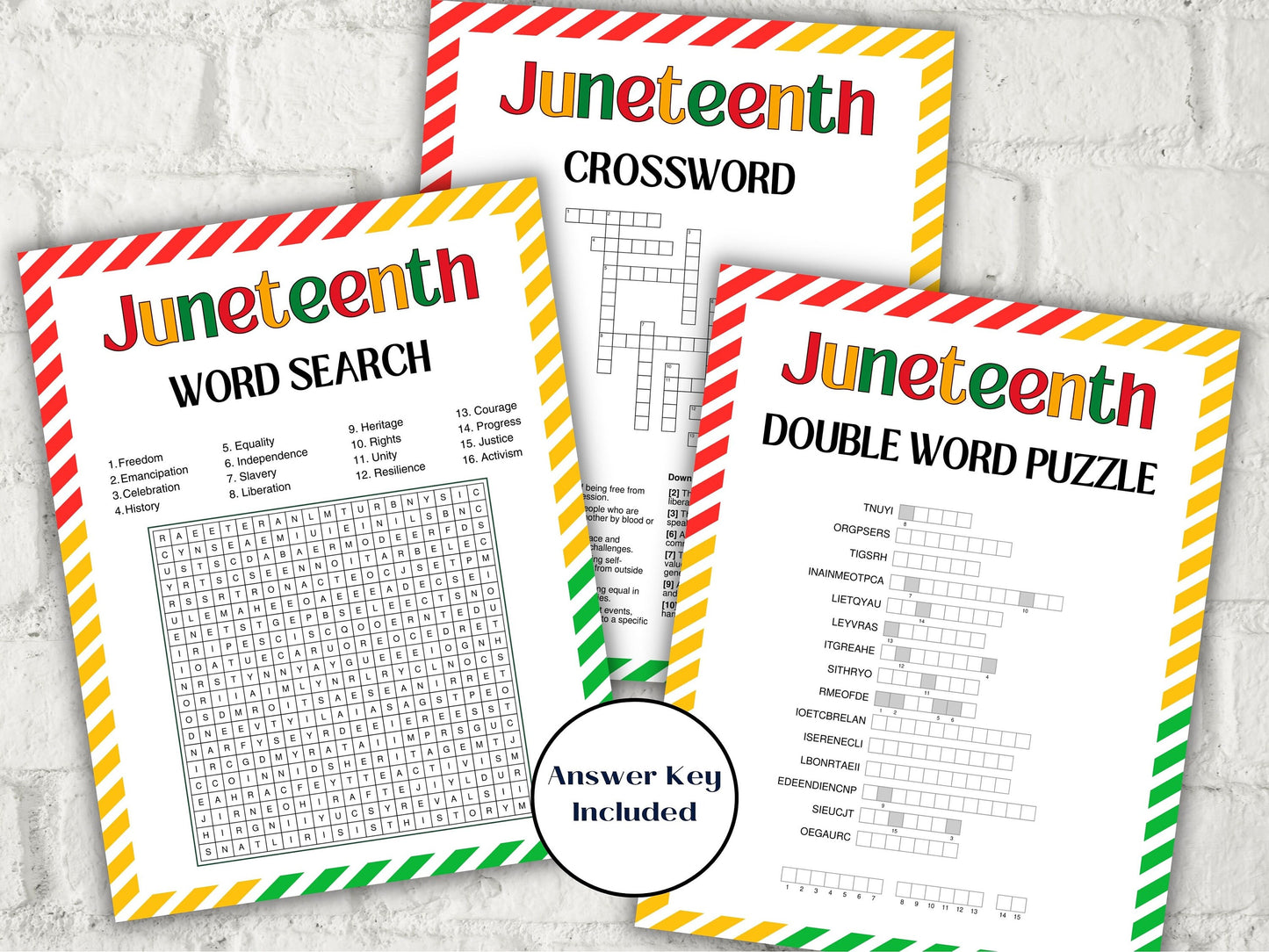 Juneteenth Games Bundle I Juneteenth Activities I African American History I Juneteenth School Game I Juneteenth Trivia I Juneteenth Quiz