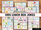 Printable 80 Lunchbox Jokes for Kids | Joke Cards | Funny Riddle Notes | Back to School | Personalized Lunchbox Notes I Lunch Box Notes