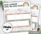 Fillable Substitute teacher Notes I While you were away I Printable Teacher Notes I Substitute teacher I Relief Teacher Notes I Editable