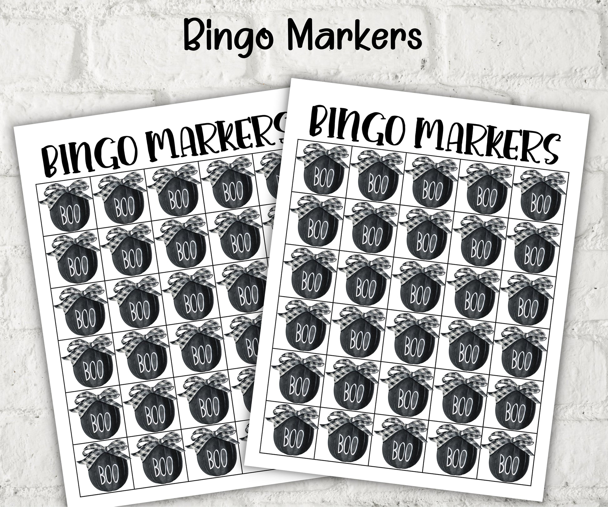 Halloween Bingo | Instant Download | Halloween Classroom Activity | Halloween Game | Bingo Cards | Halloween Activities For Kids-Halloween Printables -TheHustlingCatLady-Party Games