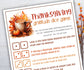 Thanksgiving Gratitude Game, Thanksgiving Party Game, Friendsgiving Dice Game, Kids Thanksgiving Activity, Thanksgiving Conversation Starter-Thanksgiving -TheHustlingCatLady-Party Games