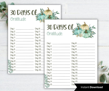 30 days of gratitude game I Thanksgiving Gratitude game I Gratitude Sheet I Gratitude Card I Kids Thanksgiving I Gratitude Journal-Thanksgiving -TheHustlingCatLady-Party Games