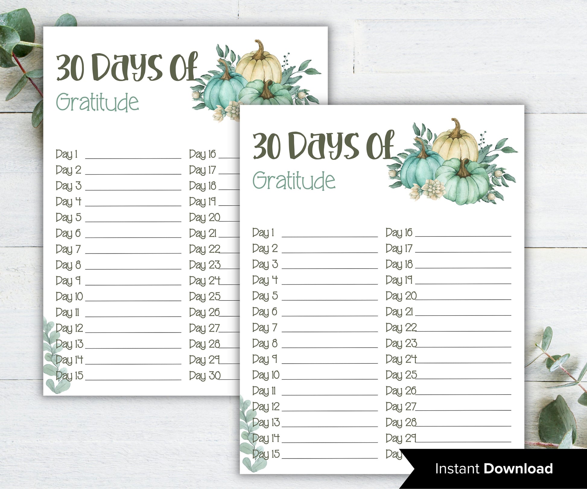 30 days of gratitude game I Thanksgiving Gratitude game I Gratitude Sheet I Gratitude Card I Kids Thanksgiving I Gratitude Journal-Thanksgiving -TheHustlingCatLady-Party Games