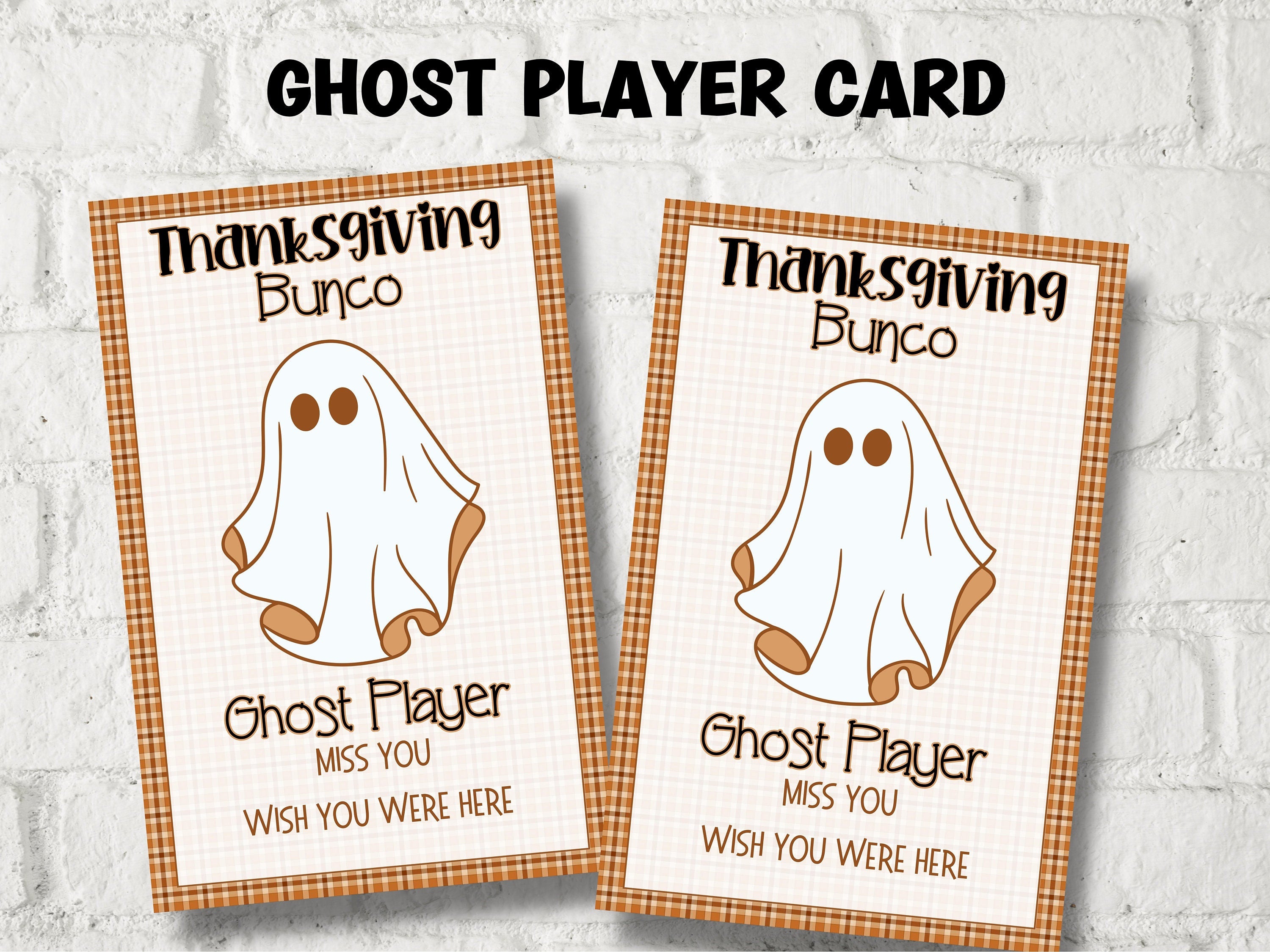 Fall Bunco Card I Thanksgiving Printable Bunco cards I Bunco Score Cards I Bunco Score sheet I Bunco Tally Sheet I I November Bunco I TH01-Thanksgiving -TheHustlingCatLady-Party Games