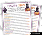 Halloween Pass the Candy game, Left Right Game, Halloween Candy game, Halloween party pass the prize, Pass the present, pass the parcel game-Halloween Printables -TheHustlingCatLady-Party Games