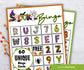 Mix and mingle halloween bingo cards, bingo party games , activities for kids and teens, pre school activity for kids, classroom bingo,-Halloween Printables -TheHustlingCatLady-Party Games