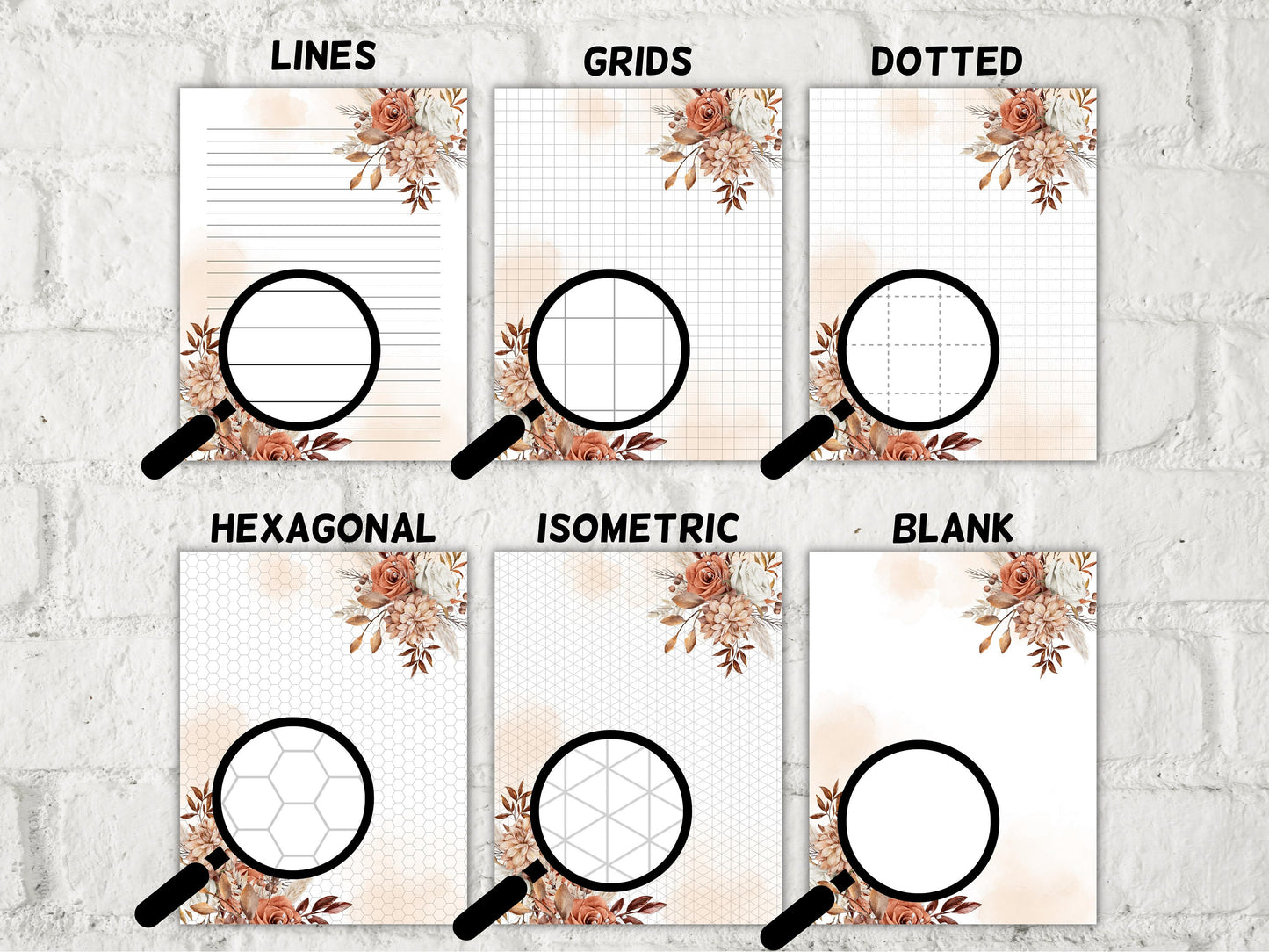 Floral personalized stationery, holiday letter pad, lined unlined and blank stationary set, thanksgiving gratitude letter, give thanks note-Thanksgiving -TheHustlingCatLady-Stationery Sets