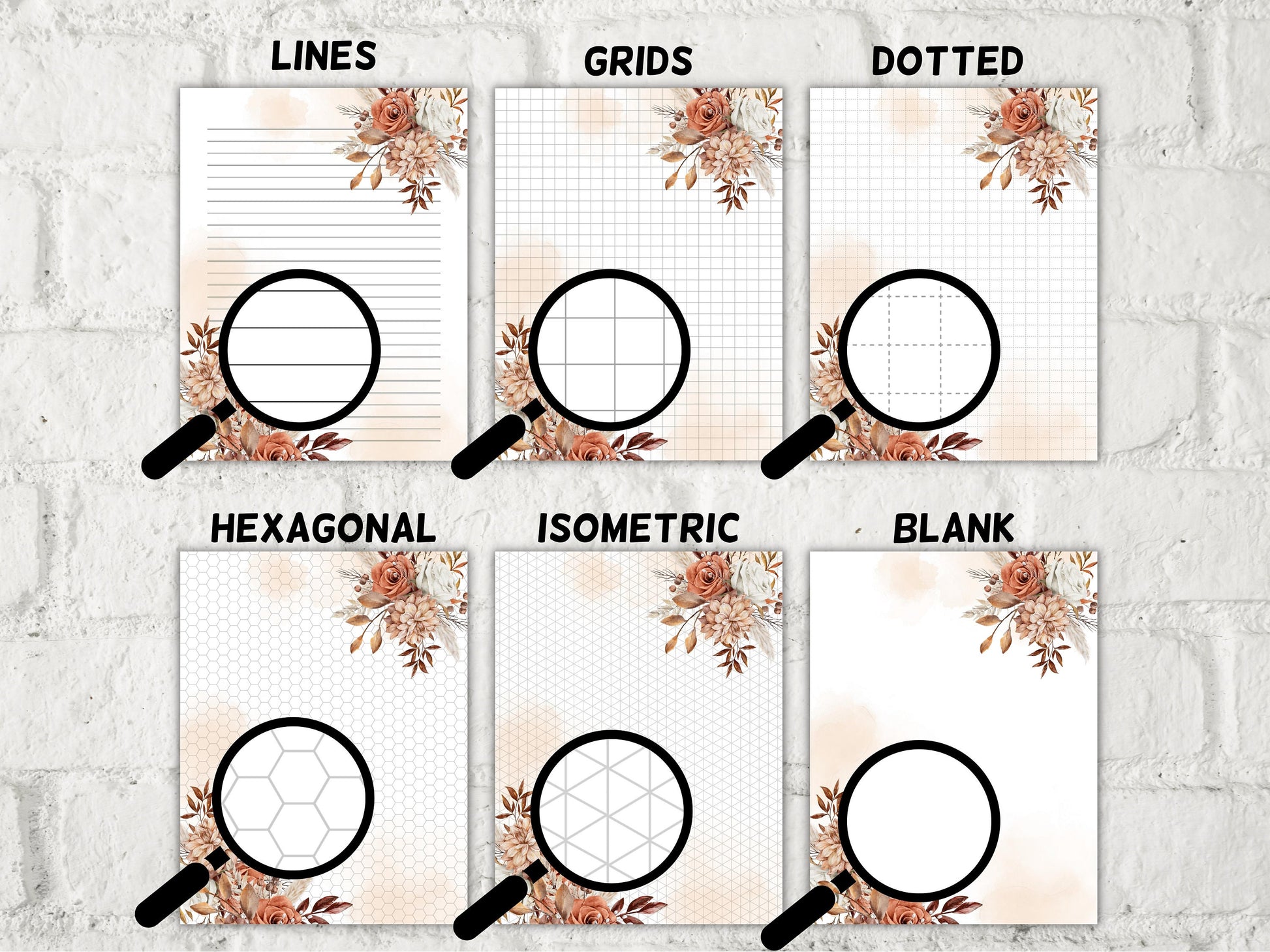 Floral personalized stationery, holiday letter pad, lined unlined and blank stationary set, thanksgiving gratitude letter, give thanks note-Thanksgiving -TheHustlingCatLady-Stationery Sets