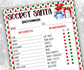 Secret santa questionnaire for coworkers, office gift exchange form, christmas all about me, xmas get to know you, Gift Exchange Bundle-Christmas -TheHustlingCatLady-Party Games