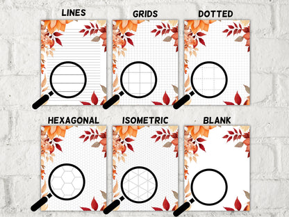 Printable Fall leaves Stationery, Letter writing paper, fall stationary, realtor notes, Pumpkin letters, thank you cards, personalized-Thanksgiving -TheHustlingCatLady-Stationery Sets