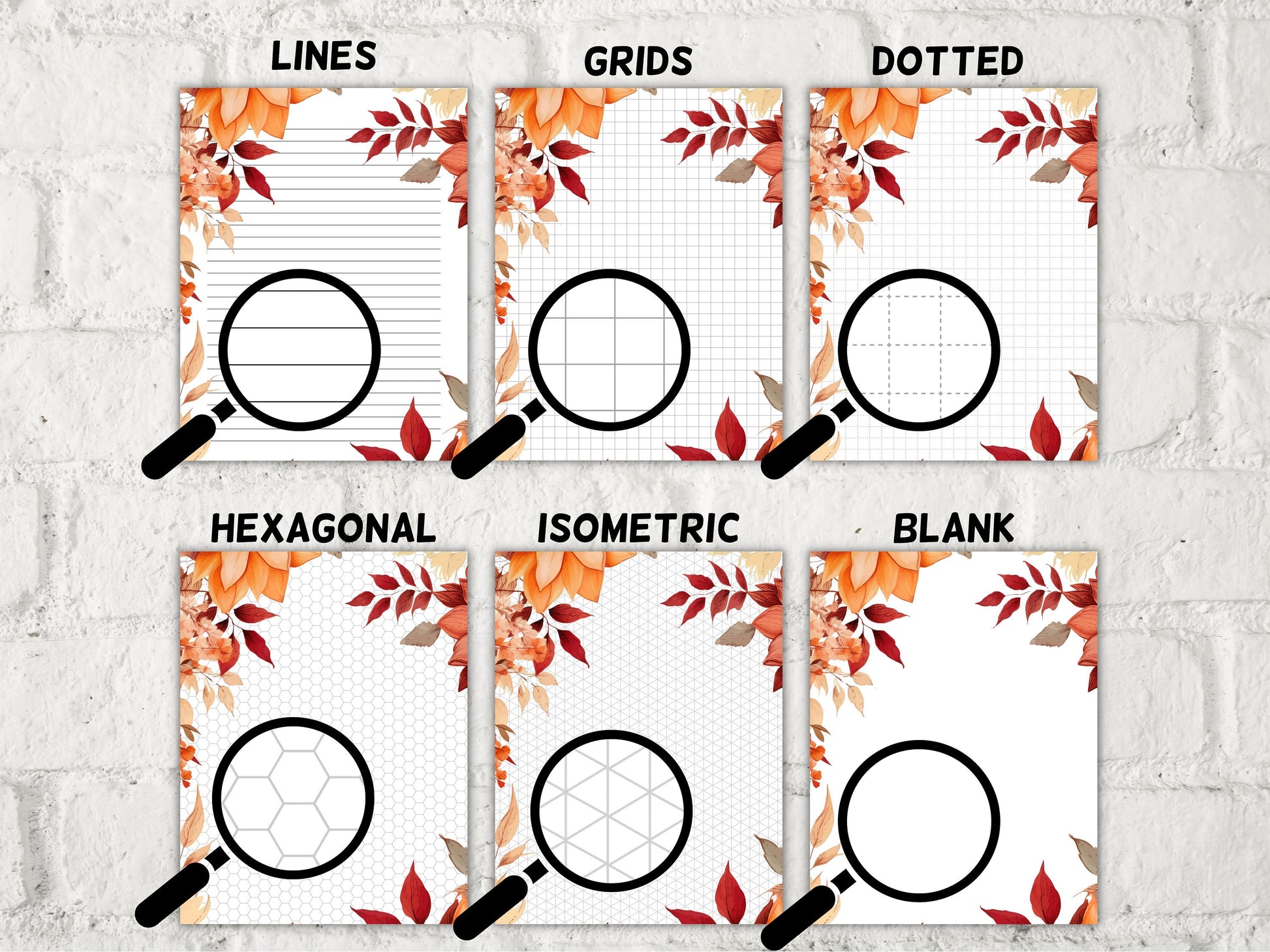 Printable Fall leaves Stationery, Letter writing paper, fall stationary, realtor notes, Pumpkin letters, thank you cards, personalized-Thanksgiving -TheHustlingCatLady-Stationery Sets