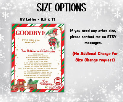 Baby elf, I'm back elf letter, kids teens elf letter, elf welcome letter, Christmas Elf letter, Printable elf letter, elf staging, santa-Christmas -TheHustlingCatLady-Templates