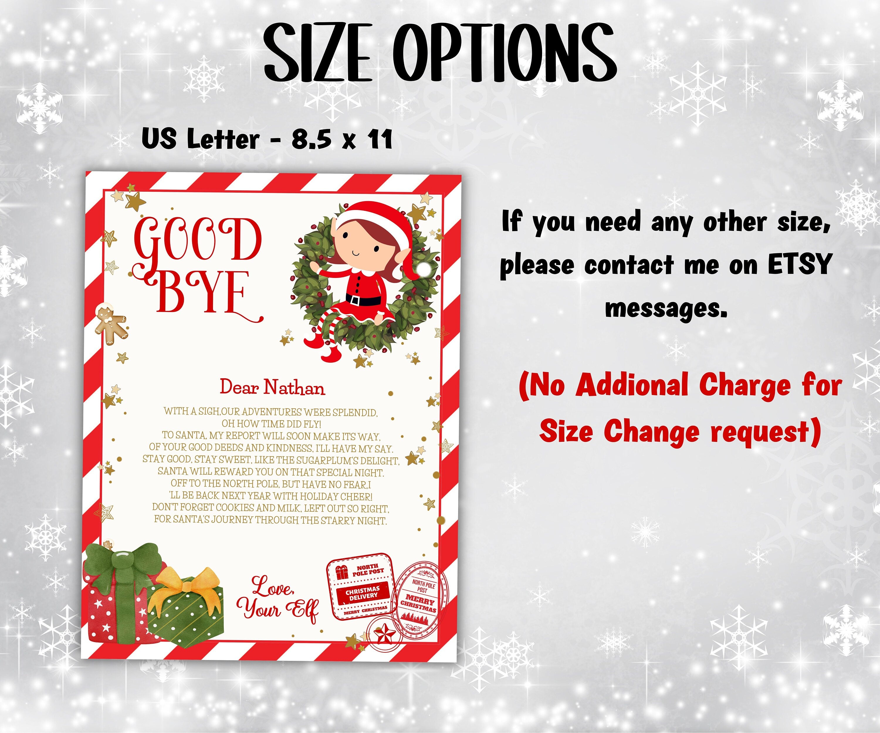 Elf Arrival Letter | Elf Accessories | Elf Kit | Elf Postcard | Elf Box | Elf Props | Christmas Elf | Elf Antics I elf welcome letter, teens-Christmas -TheHustlingCatLady-Templates