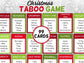 Christmas Taboo | Don'T Say | Forbidden Words | Christmas Printable | Christmas Classroom Game I Group Game I Christmas Forbidden Words-Christmas -TheHustlingCatLady-Party Games