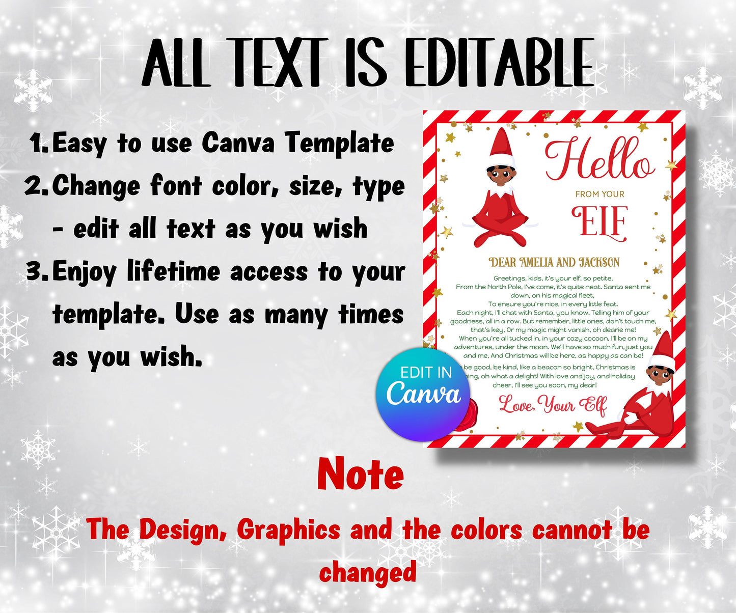 Christmas Activities, Elf Accessories, Elf Arrival Letter, Elf Kit 2023, Elf Activity Kit, Printable Elf Letter, Elf Christmas Kit-Christmas -TheHustlingCatLady-Stickers, Labels & Tags