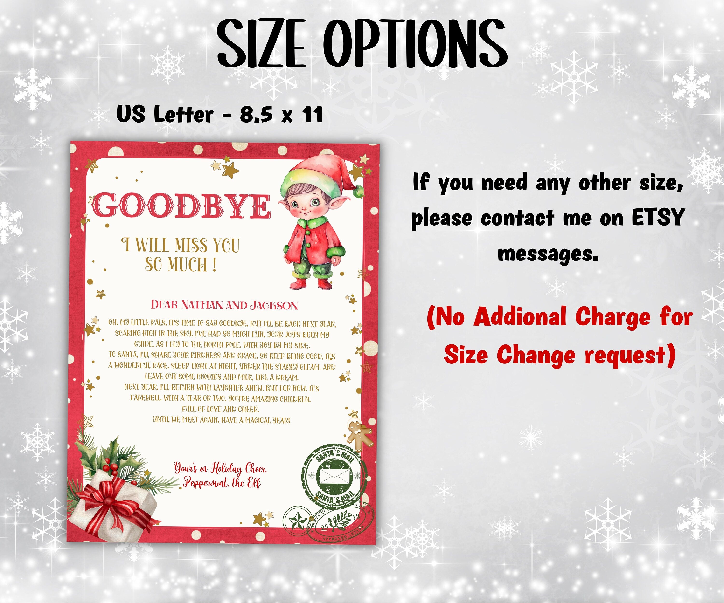 Editable Elf Arrival Letter, Christmas Elf Welcome Letter, Festive Season Celebration Letter, Printable Template, Elf Arrival Letter,-Christmas -TheHustlingCatLady-Stickers, Labels & Tags