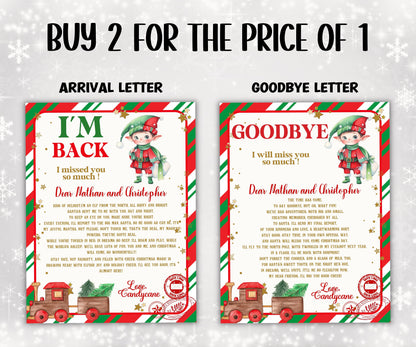 Baby elf, I'm back elf letter, kids teens elf letter, elf welcome letter, Christmas Elf letter, Printable elf letter, elf staging, santa-Christmas -TheHustlingCatLady-Templates