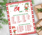 Elf name board sign, Elf name generator, Christmas activities, Holiday party games, What's Your Elf name, Elf name tag game, Kids Christmas-Christmas -TheHustlingCatLady-Stickers, Labels & Tags