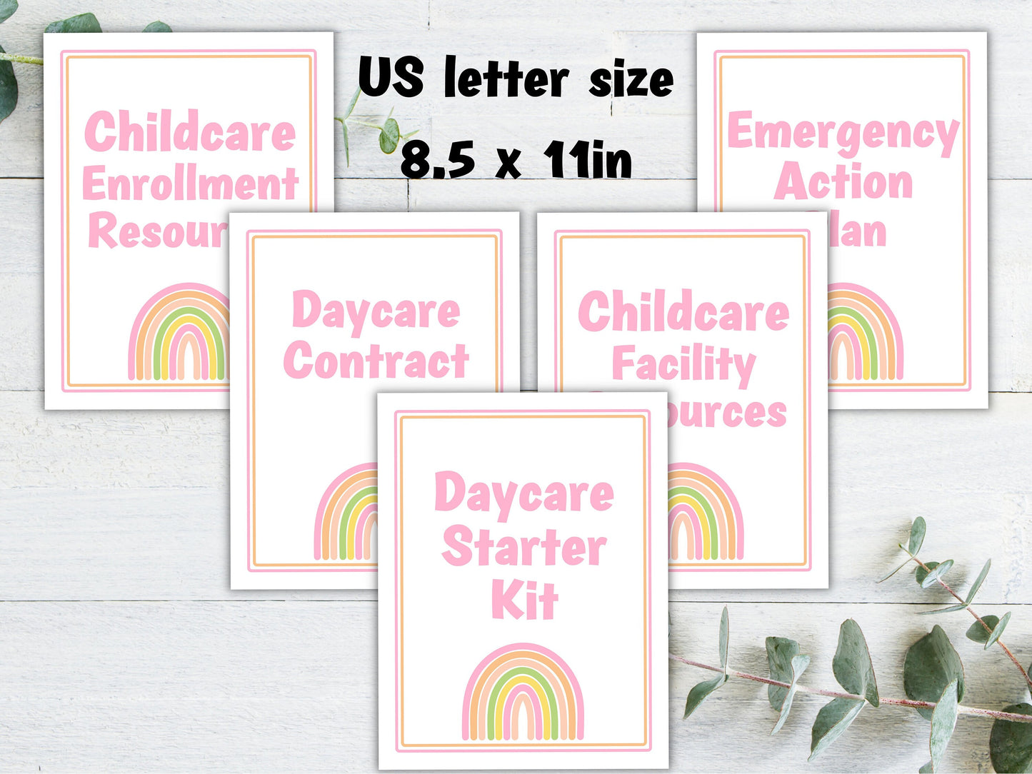 Daycare Handbook, Opening a Daycare, Daycare Starter Kit, Forms Bundle, Childcare forms, Inhome daycare paperwork, preschool forms, provider