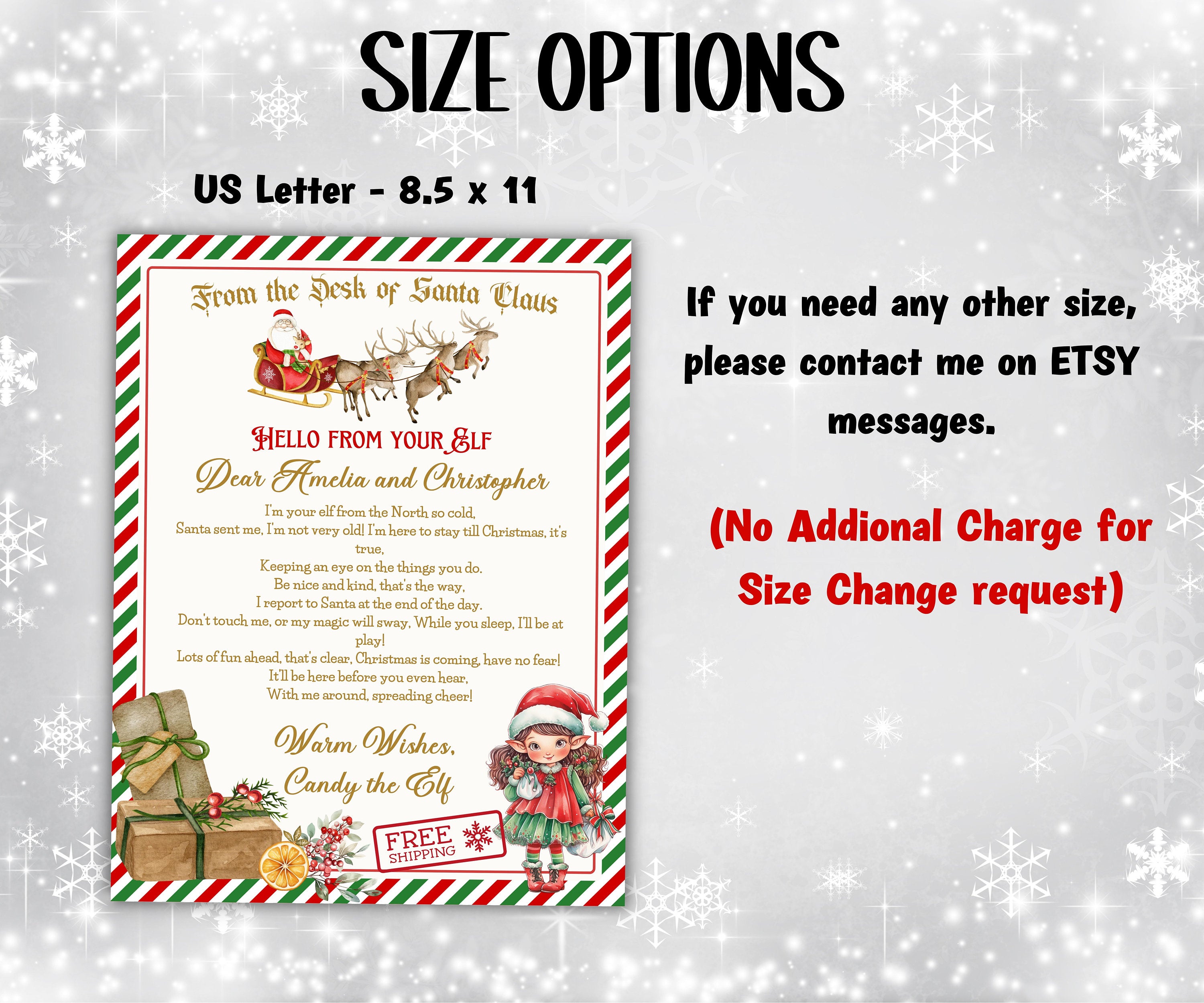 Elf Christmas Activities, Elf Accessories, Elf Arrival Letter, Elf Kit 2023, Elf Activity Kit, Printable Elf Letter, Editable Elf note-Christmas -TheHustlingCatLady-Stickers, Labels & Tags