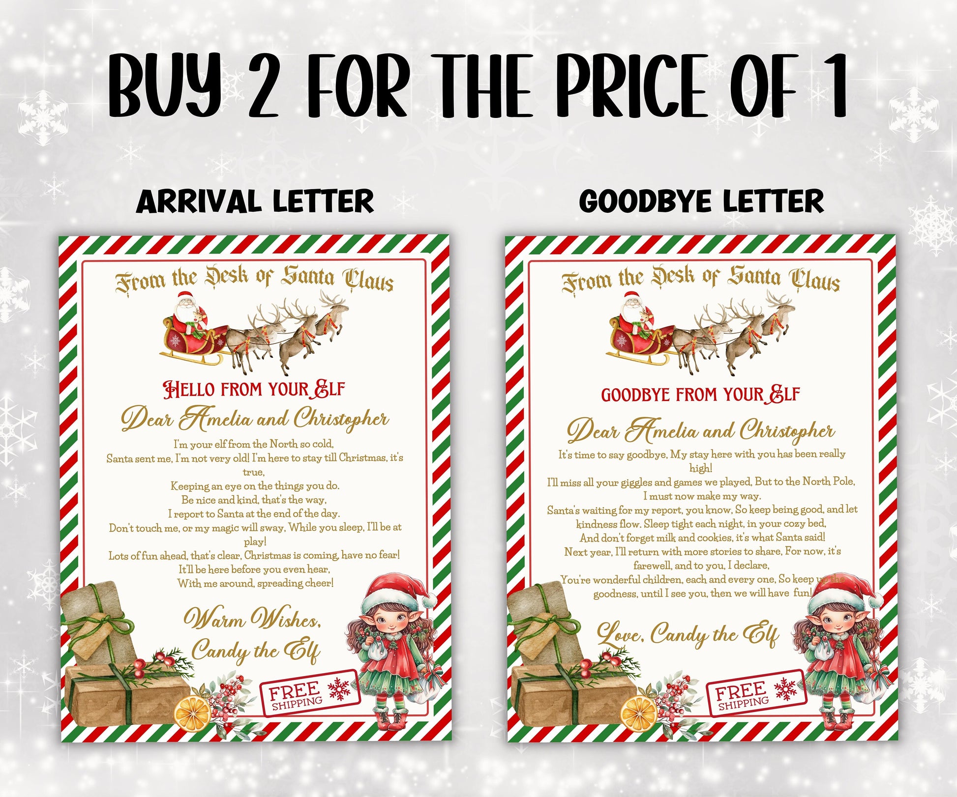 Elf Christmas Activities, Elf Accessories, Elf Arrival Letter, Elf Kit 2023, Elf Activity Kit, Printable Elf Letter, Editable Elf note-Christmas -TheHustlingCatLady-Stickers, Labels & Tags