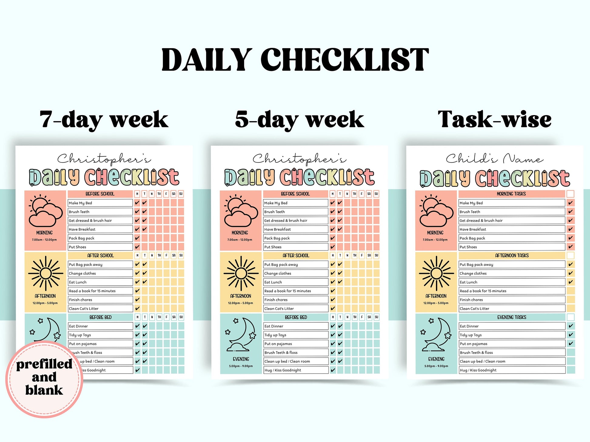 Editable Family Chore Chart Bundle - Responsibility Chart for Kids and Adults – The Hustling Cat Lady editable-family-chore-chart-bundle-responsibility-chart-for-kids-and-adults-the-hustling-cat-lady
